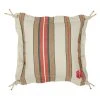 Mind The Gap Herina Stripe Linen Cushion Bohemian Dream