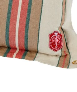 Mind The Gap Herina Stripe Linen Cushion Bohemian Dream