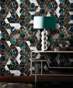 Mind The Gap Memphis To Miami Hexa Onyx Wallpaper