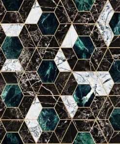 Mind The Gap Hexa Jade Wallpaper Memphis To Miami