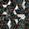 Mind The Gap Memphis To Miami Hexa Onyx Wallpaper
