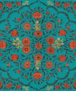 Mind The Gap Bohemian Dream Hindu Bloom Anthracite Wallpaper