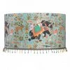 Mind The Gap Drum Lampshades Hindustan Aquamarine Lamp Shades
