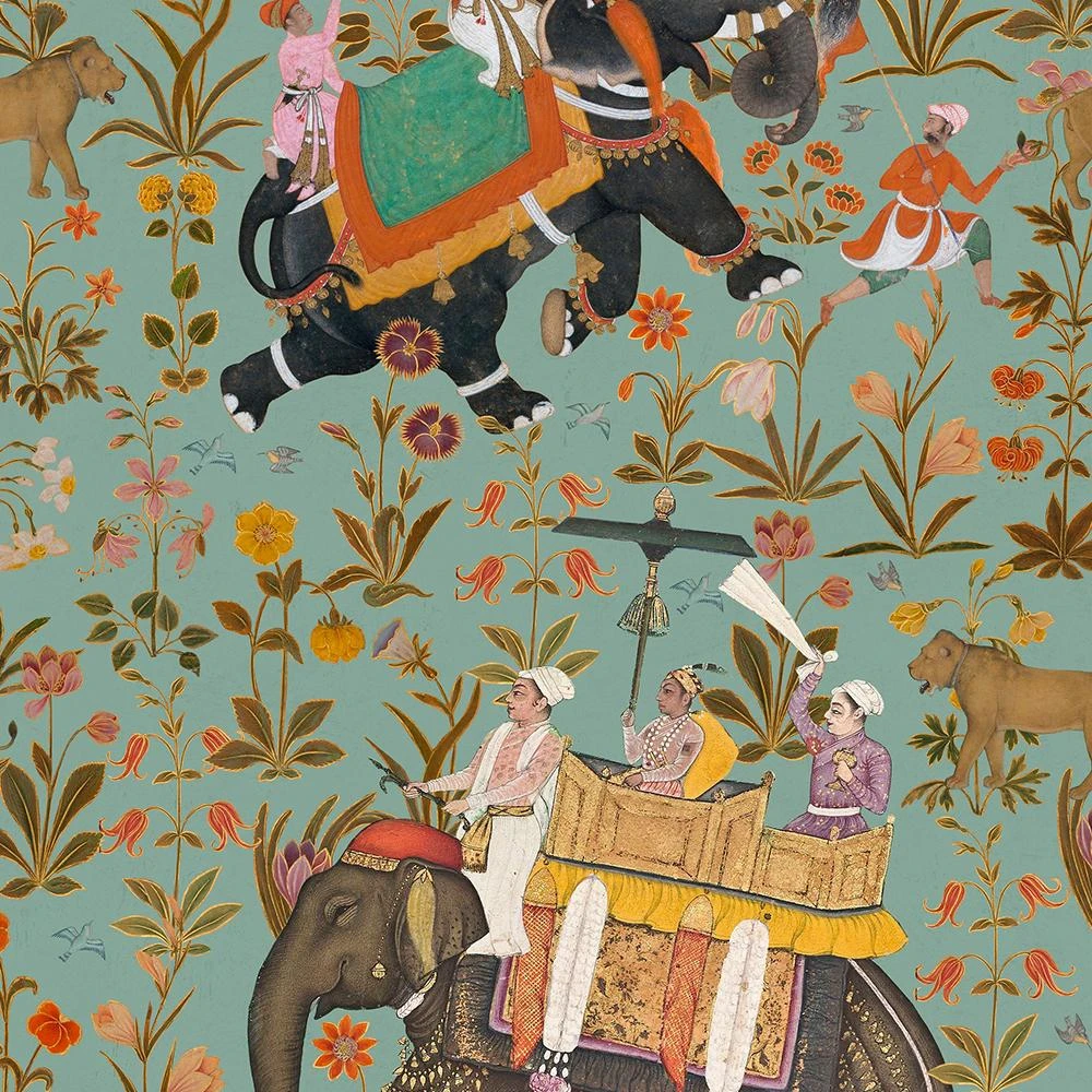 Mind The Gap MTG FURNITURE - EDWARD Ottoman Bench in HINDUSTAN AQUAMARINE LINEN | Bohemian Dream Footstool 6 Mind The Gap MTG FURNITURE - EDWARD Ottoman Bench - HINDUSTAN AQUAMARINE LINEN Bohemian Dream