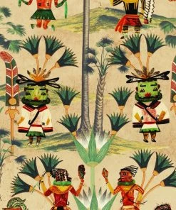 Mind The Gap Hopi Spirit, Anthracite Wallpaper