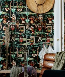 Mind The Gap Hopi Spirit Taupe Wallpaper - Heritage Collection | Indigena Homeware 10 Mind The Gap Hopi Spirit, Taupe Wallpaper