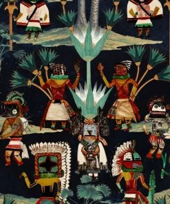 Mind The Gap Hopi Spirit, Anthracite Wallpaper