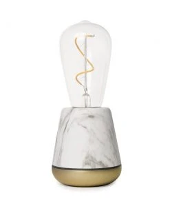 Humble One Wireless Table Light White Marble Blue Skies Ahead
