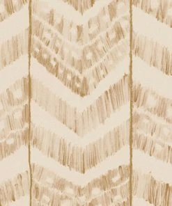 Mind The Gap Blue Skies Ahead Turkish Ikat, Indigo Wallpaper