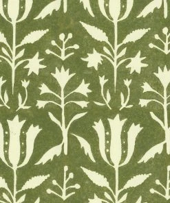 Mind The Gap Tulipan Beechnut Wallpaper - Floral Folk Couture Design 9 Mind The Gap Tulipan Beechnut Wallpaper