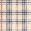 Mind The Gap Seaport Plaid, Cream Wallpaper