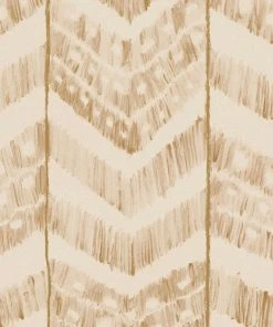 Mind The Gap Blue Skies Ahead Turkish Ikat, Neutral Wallpaper