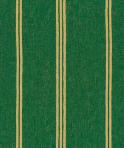 Mind The Gap Blue Skies Ahead Katalin Stripe, Seaport Blue Wallpaper