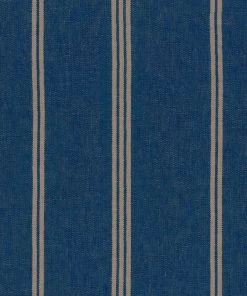 Mind The Gap Katalin Stripe, Ultramarine Green Wallpaper