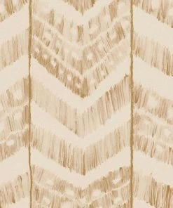 Mind The Gap Turkish Ikat, Taupe Wallpaper Blue Skies Ahead