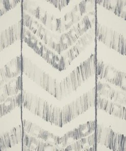 Mind The Gap Blue Skies Ahead Turkish Ikat, Neutral Wallpaper