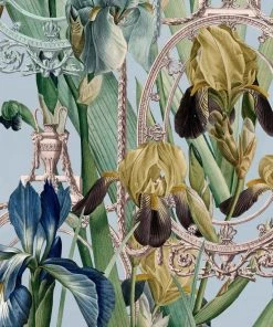 Mind The Gap Les Jardins Royaux Fleurs D'Iris Wallpaper - Floral Wallpaper for Home Decor 7 Mind The Gap Les Jardins Royaux Fleurs D'Iris Wallpaper