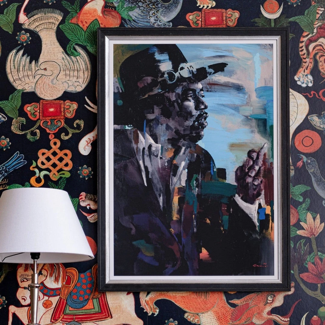 Mind The Gap Framed Art - Jimi Hendrix by Amirou Diallo | Bohemian Dream Wall Art 4 Mind The Gap Framed Art Jimi Hendrix By Amirou Diallo New