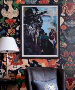 Mind The Gap Framed Art - Jimi Hendrix by Amirou Diallo | Bohemian Dream Wall Art 7 Mind The Gap Framed Art Jimi Hendrix By Amirou Diallo New