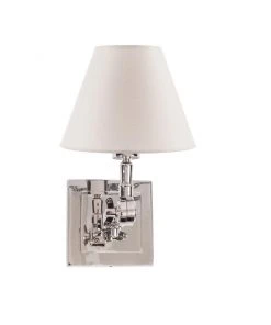 Mind The Gap White Linen Small Lamp Shade New