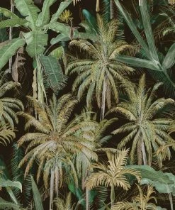 Mind The Gap The Jungle Anthracite Wallpaper