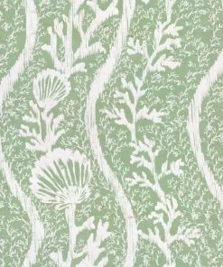 Mind The Gap Blue Skies Ahead Koralion Mineral Green Wallpaper