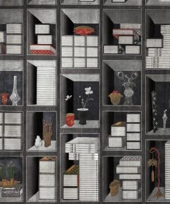 Mind The Gap Wallpaper & Paint Korean Library Chromo Wallpaper