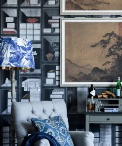 Mind The Gap Wallpaper & Paint Korean Library Chromo Wallpaper