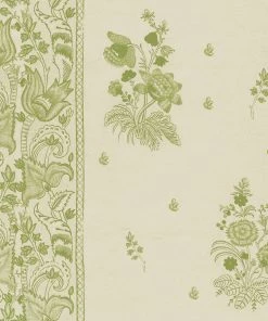 Mind The Gap Korond Floral Beechnut Wallpaper Folk Couture