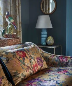 Liberty Fabrics New Lady Kristina Rose Vintage Velvet, Lichen