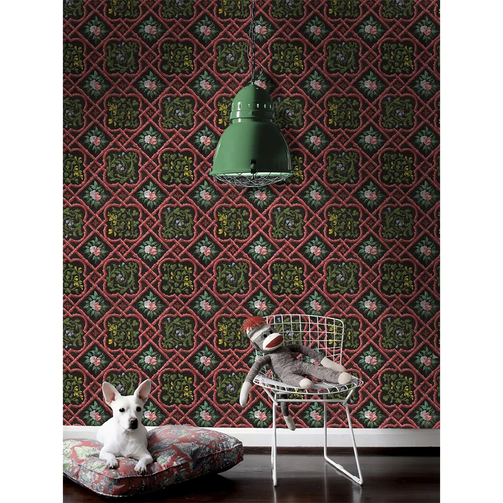 Mind The Gap Latticework Wallpaper & Paint - Premium Home Decor Wallpaper 4 Mind The Gap Wallpaper & Paint Latticework Wallpaper