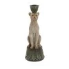 London Ornaments Leopard Candle Holder