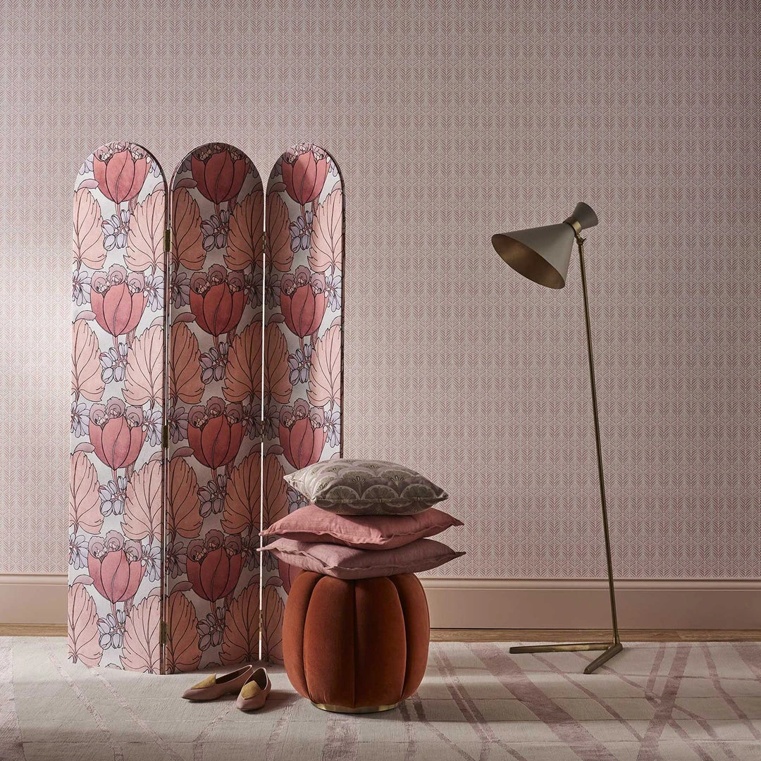 Liberty Fabrics New Regency Tulip Wallpaper In Lacquer - Floral Heritage Design for Elegant Home Decor 8 Liberty Fabrics New Regency Tulip Wallpaper In Lacquer