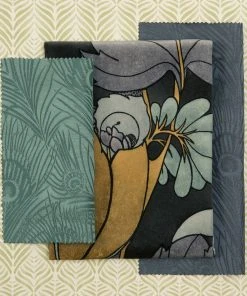 Liberty Fabrics Regency Tulip Wallpaper In Pewter New