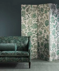 Liberty Fabrics New Palampore Trail Wallpaper In Jade