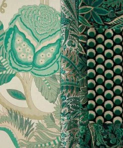 Liberty Fabrics New Palampore Trail Wallpaper In Jade