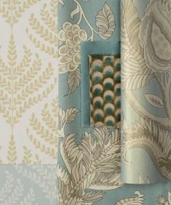 Liberty Fabrics Palampore Trail Wallpaper In Lichen New