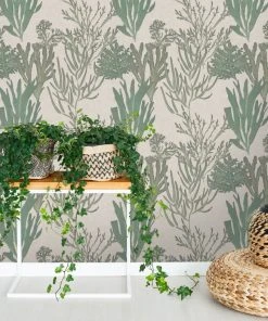 Mind The Gap Light Corals Wallpaper Blue Skies Ahead