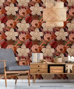 Mind The Gap Water Lilies Wallpaper