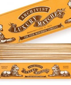 Archivist Gallery Les Jardins Royaux Luxury Long Match Box Lions