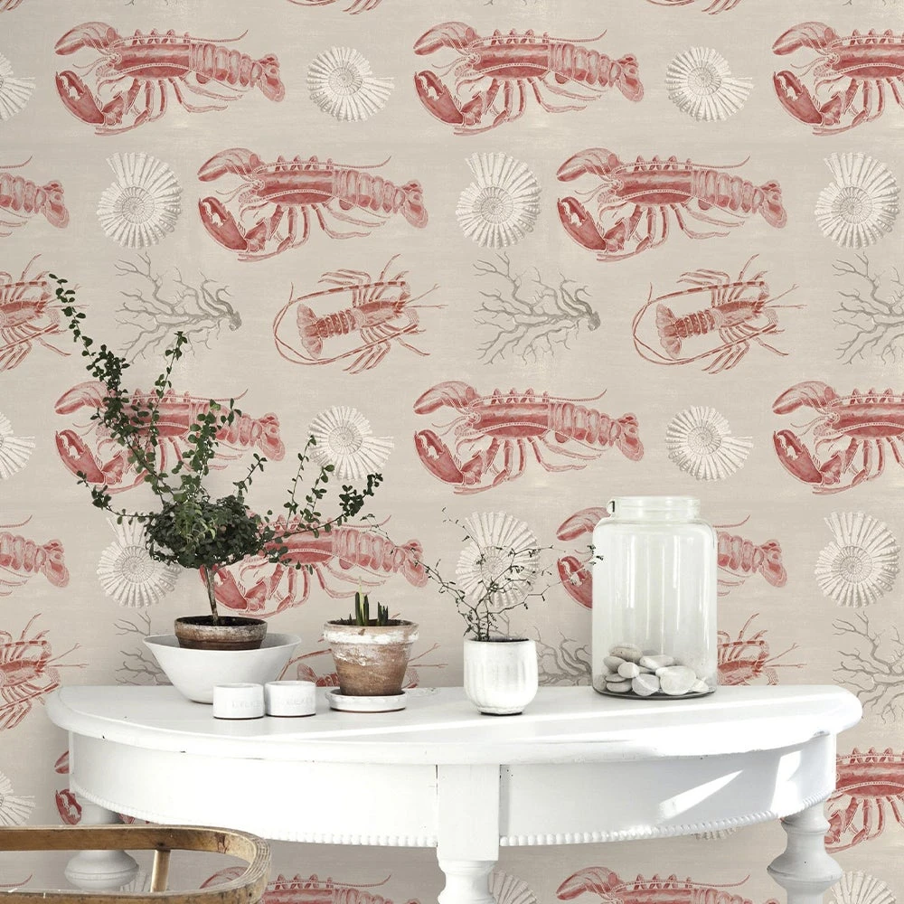 Thedesignyarduk Lobster Blue Wallpaper - Comic & Themed Nature Wallpaper for Home Decor 8 Thedesignyarduk Lobster Blue Wallpaper