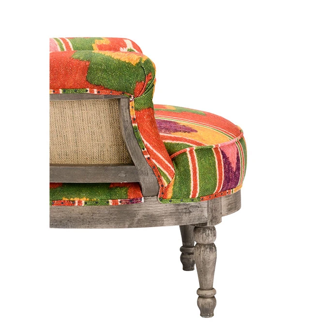 Mind The Gap Folk Couture Louis Deconstructed Chair - Erdely Linen | Modern Armchair for Home & Office 5 Mind The Gap Folk Couture Louis Deconstructed Chair - Erdely Linen