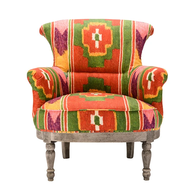 Mind The Gap Folk Couture Louis Deconstructed Chair - Erdely Linen | Modern Armchair for Home & Office 6 Mind The Gap Folk Couture Louis Deconstructed Chair - Erdely Linen