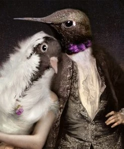 Ibride Lovebirds Le Boudoir Oval Wall Trays Les Jardins Royaux