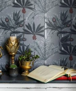 Mind The Gap Madagascar Grey Wallpaper Wallpaper & Paint