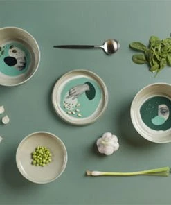 IBRIDE BABEL MAKE - Stackable Set Of 2 Large Bowls & One Dish