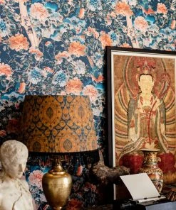 The Design Yard A Manchurian Night Wallpaper Rose & Thorn