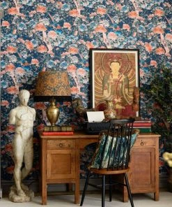 The Design Yard A Manchurian Night Wallpaper Rose & Thorn