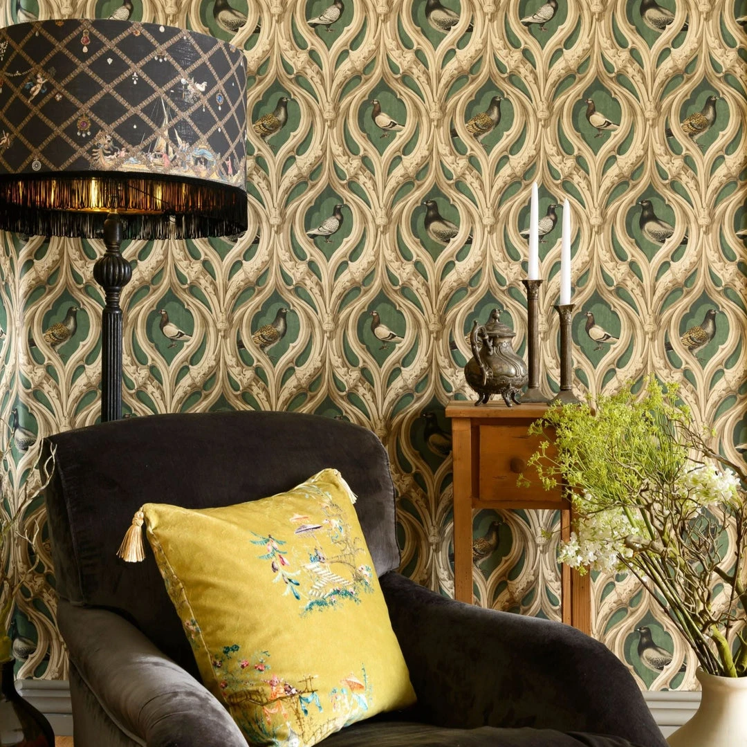 Mind The Gap Les Jardins Royaux Manor's Walls Wallpaper - Floral Design for Elegant Home Decor 4 Mind The Gap Les Jardins Royaux Manor's Walls Wallpaper