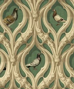 Mind The Gap Les Jardins Royaux Manor's Walls Wallpaper